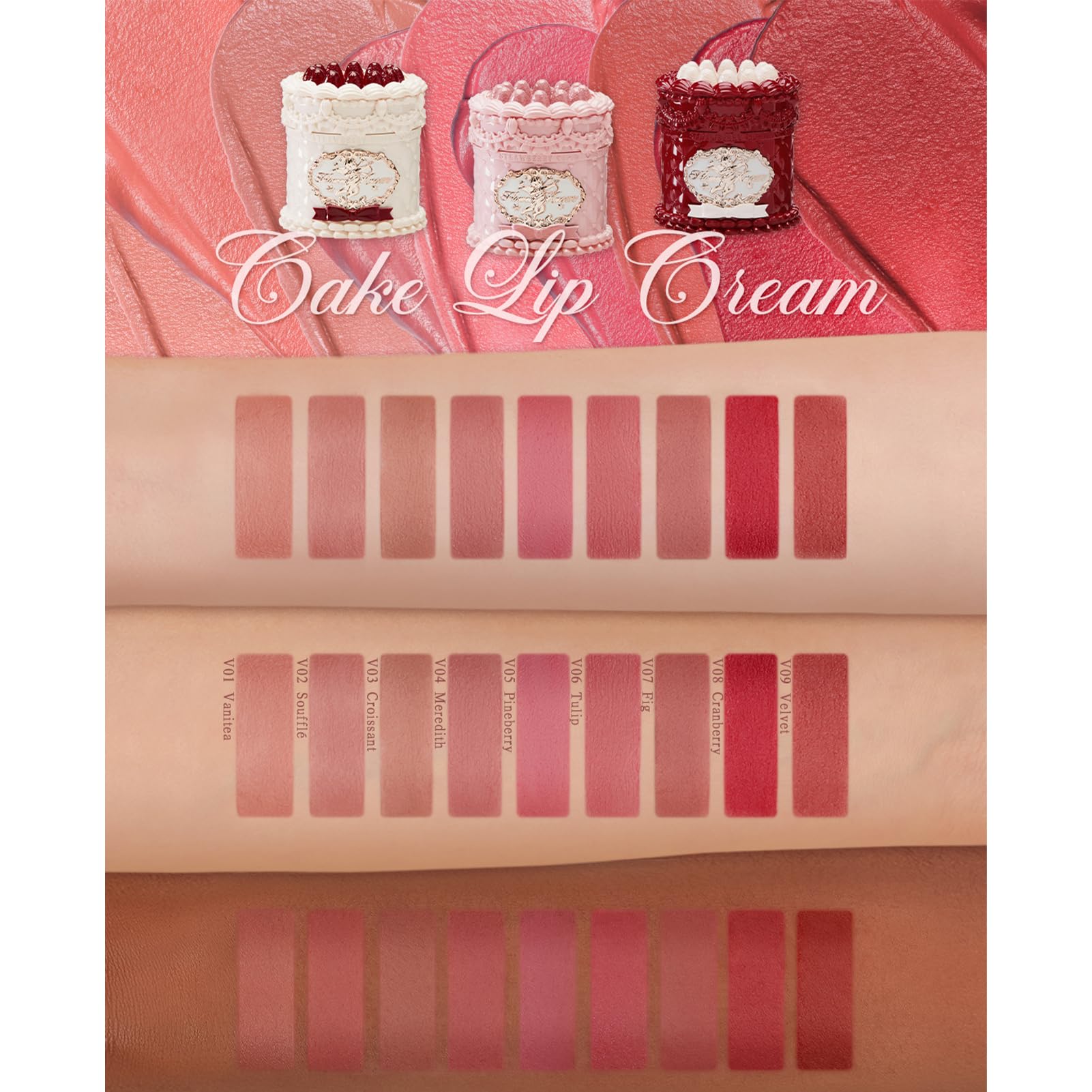 Amazon.com : Flower Knows Strawberry Cupid Cake Lip Cream,Long